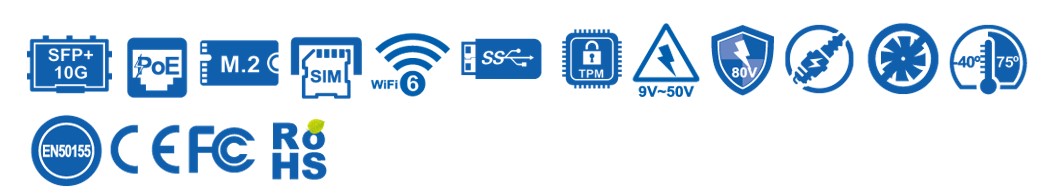 Product Pages Show Vecow Wide Temperature Fanless Embedded Computing System Machine Vision Video Analytics Surveillance Intelligent Industrial Automation